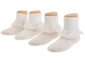 Jefferies Socks Sisters 4-Pack (Infant/Toddler/Little Kid/Big Kid)