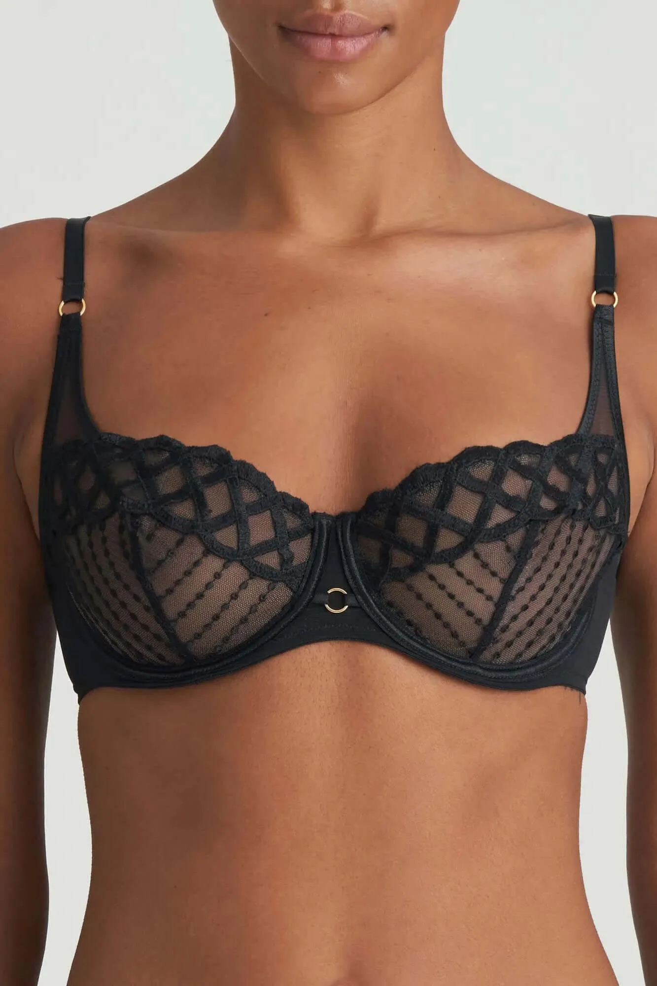 Jhana Balcony Bra in Black