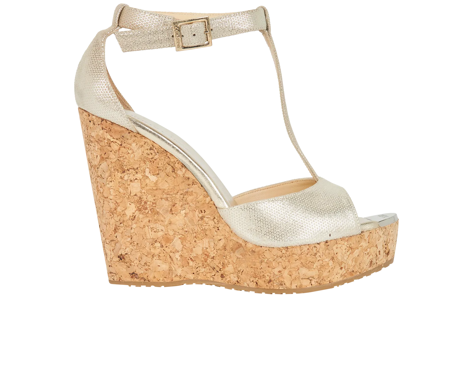 Jimmy Choo T-Strap Wedges