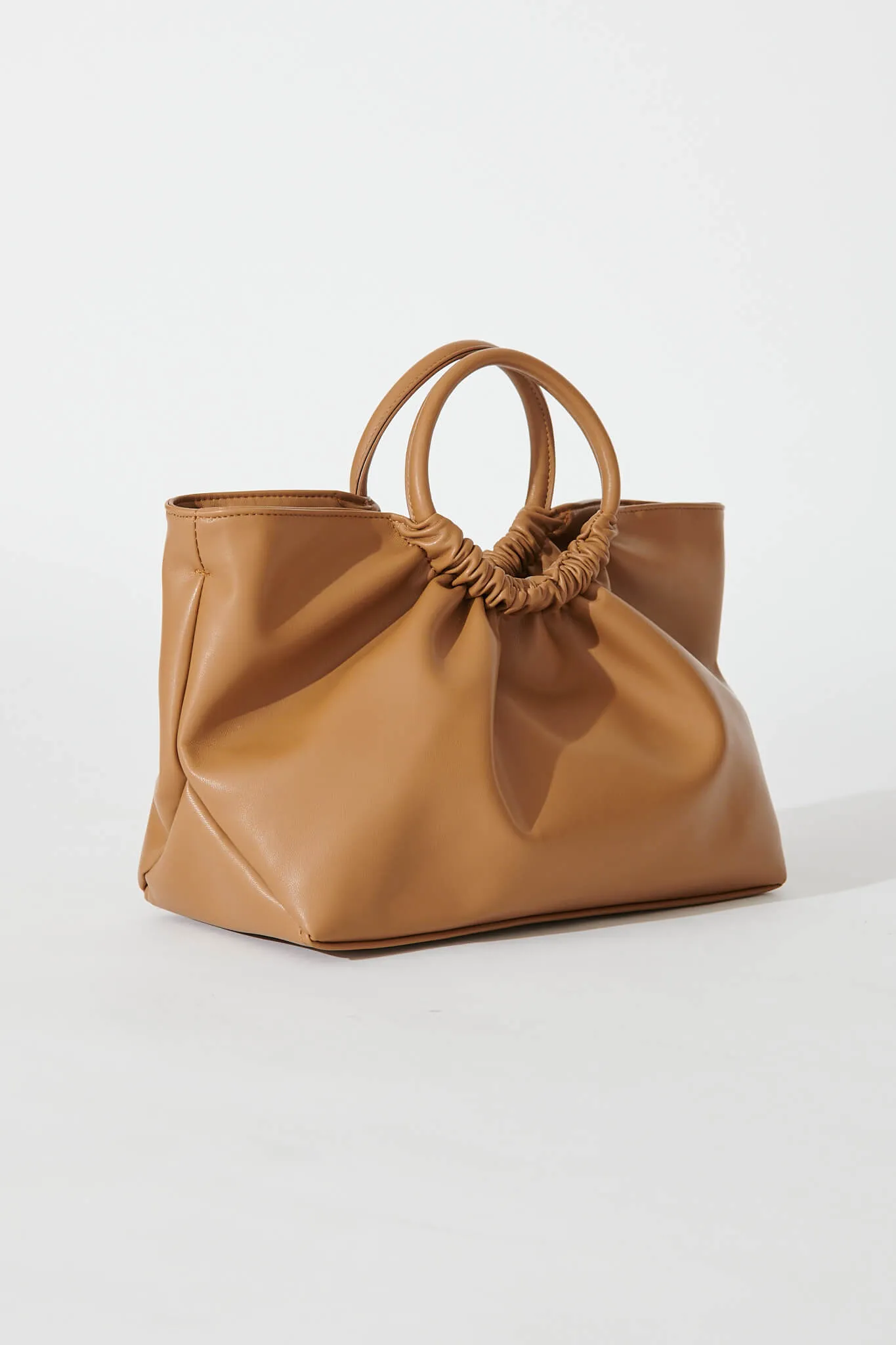 Jones Bag In Chocolate PU