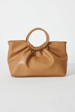 Jones Bag In Chocolate PU