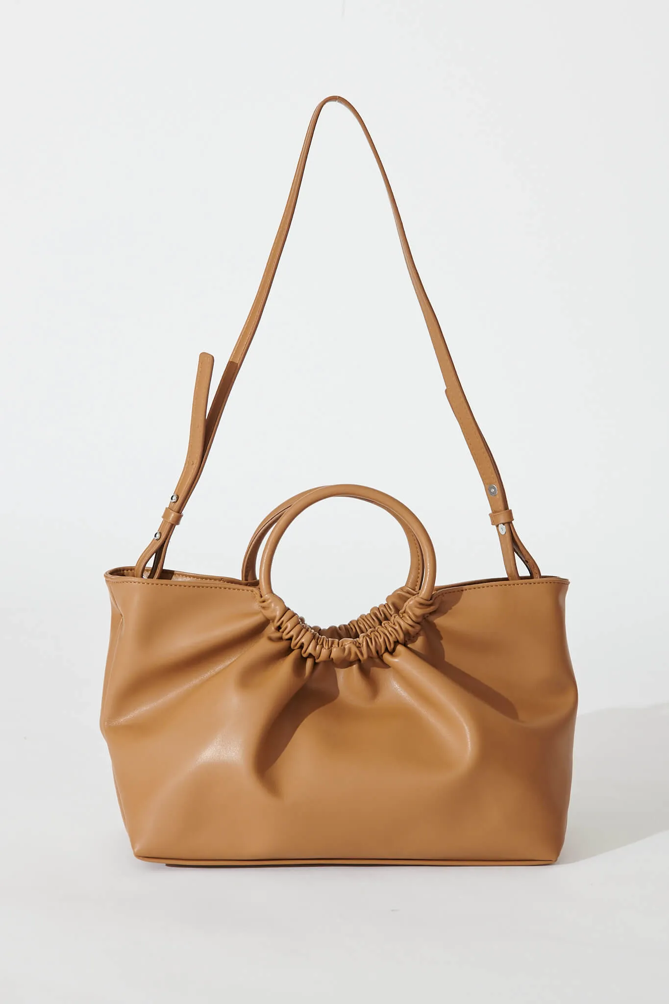 Jones Bag In Chocolate PU