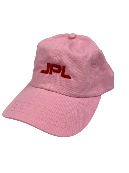 JPL Logo Pink Adjustable Hat