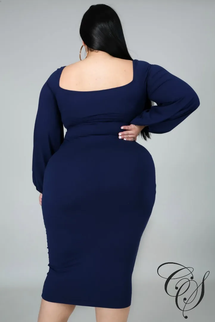 Kaiya Off Shoulder Midi Dress