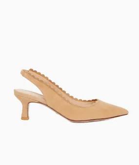 Kelsa Low Heel - Latte