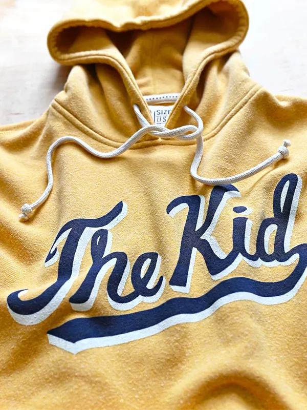 Ken Griffey Jr The Kid Yellow Hoodie