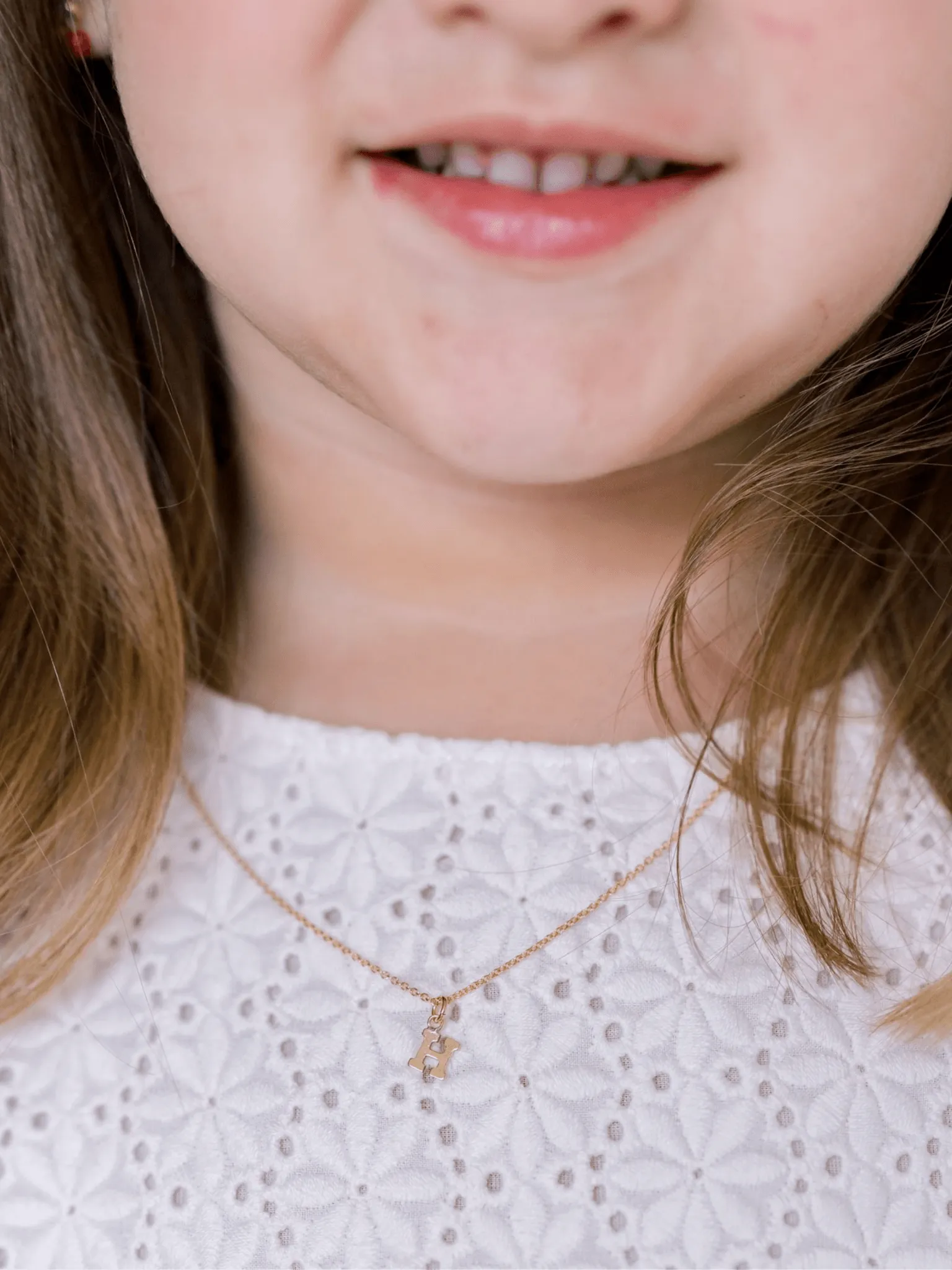 Children's Initial Necklace