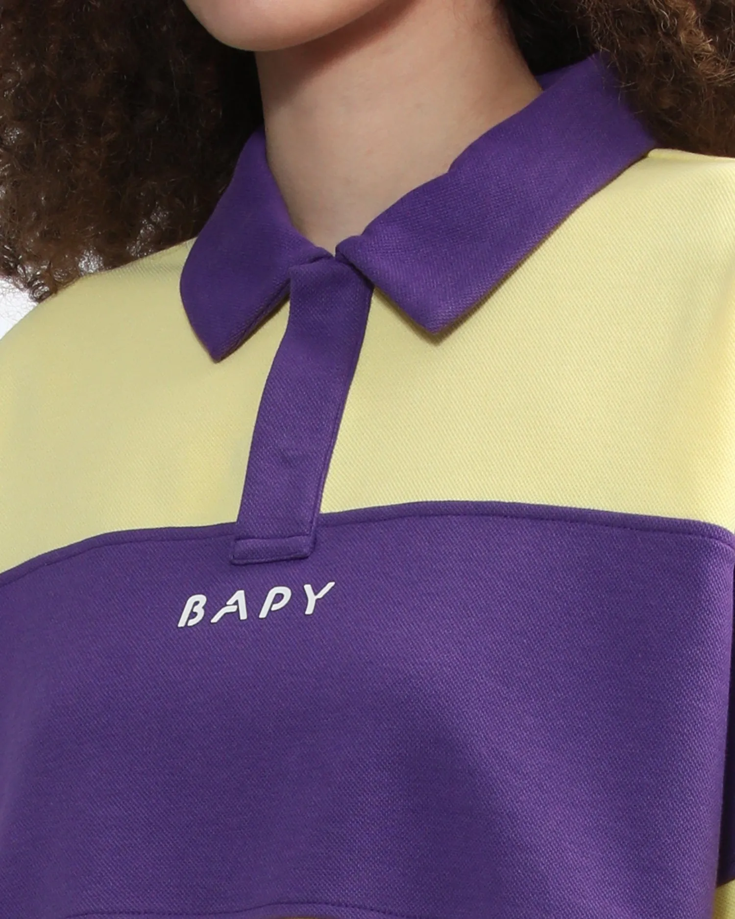 LADIES BAPY COLOR BLOCK POLO