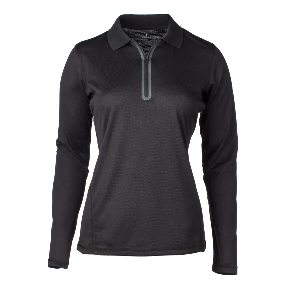 Ladies’ Riviera Long Sleeve Polo