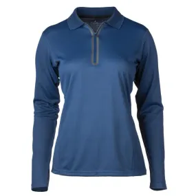 Ladies’ Riviera Long Sleeve Polo