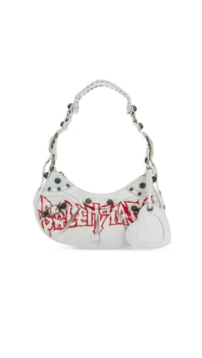 XS Shoulder Bag in White - Le Cagole