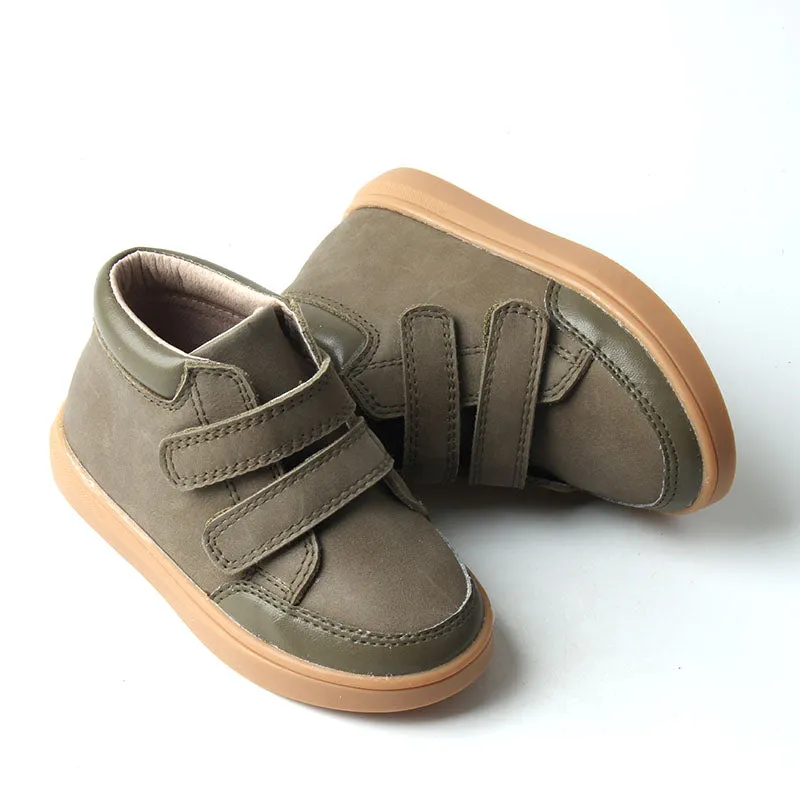 Leather High Top Sneaker