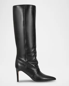 Leather Knee Boots