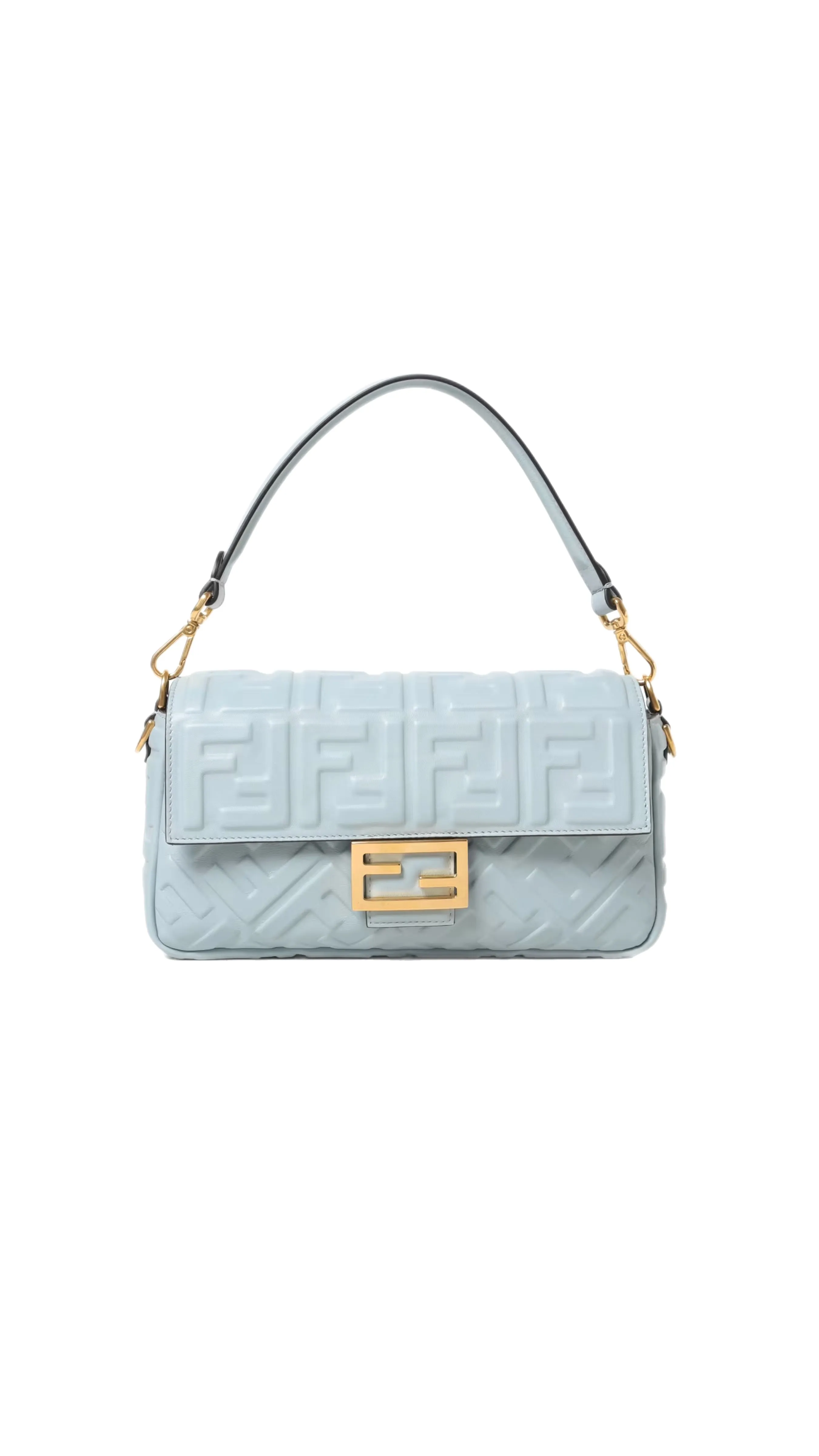 Light Blue Baguette Bag