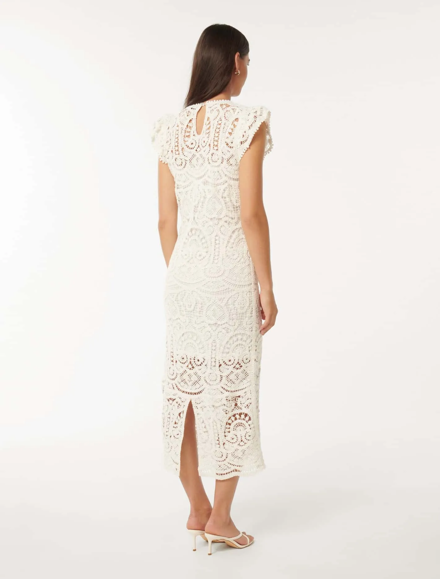 Lilly Lace Midi Dress