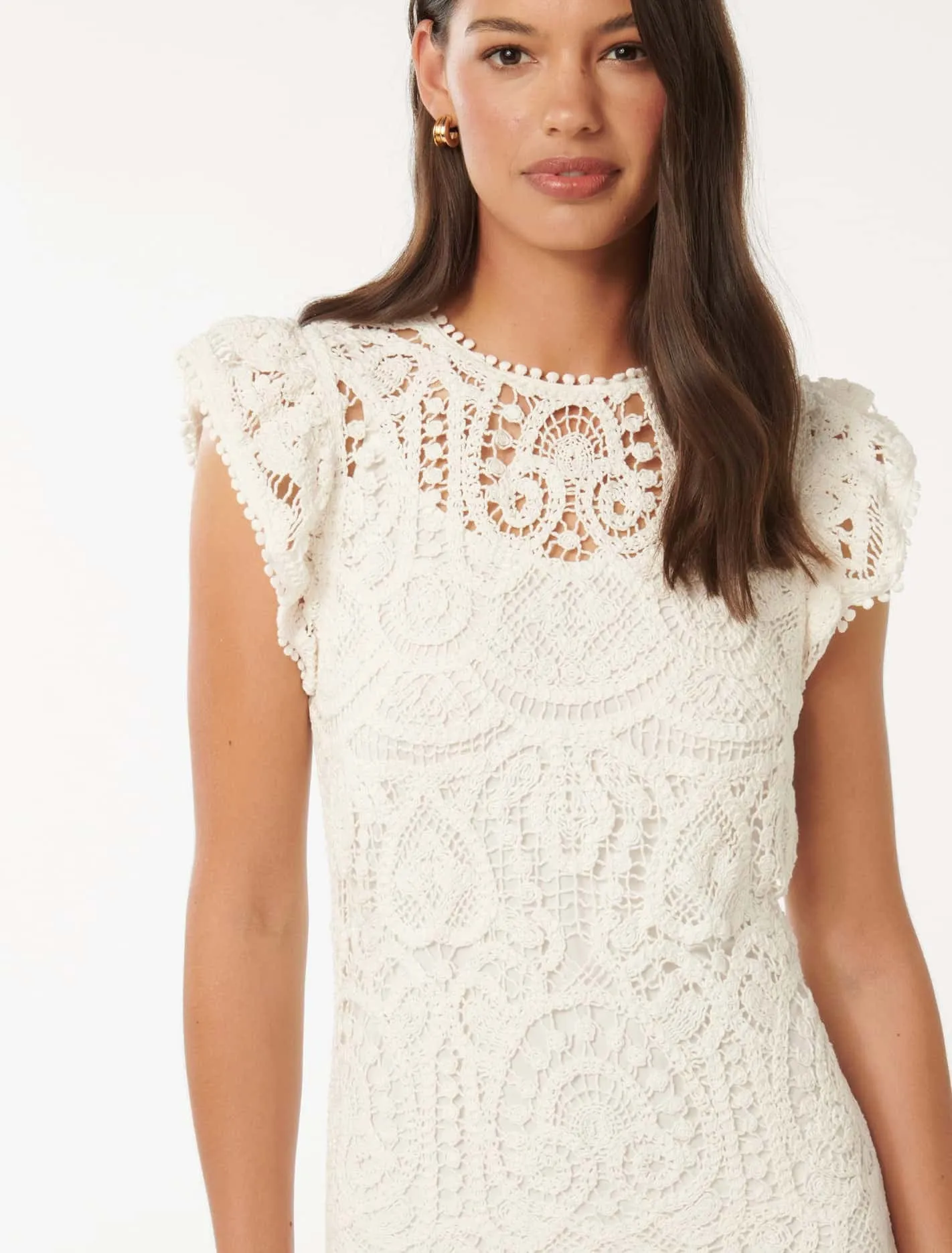 Lilly Lace Midi Dress