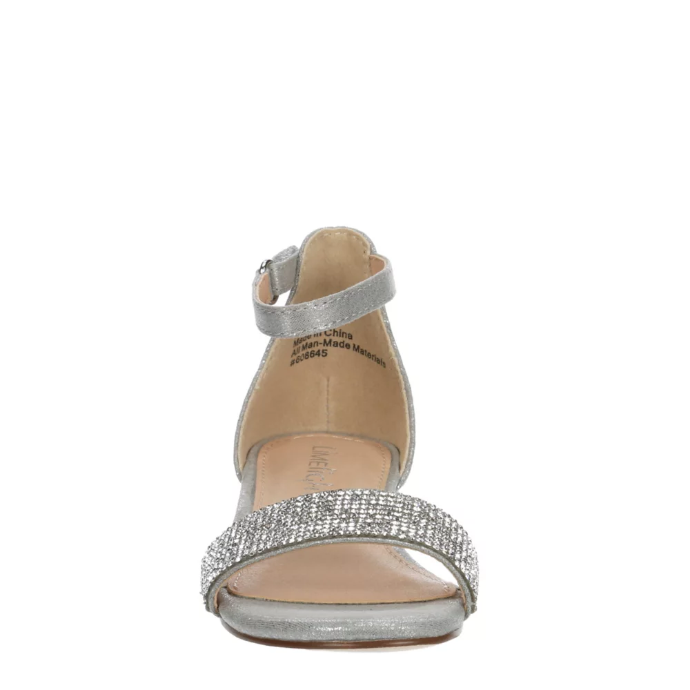 LIMELIGHT  GIRLS TODDLER-LITTLE KID LIL JEWEL DRESS SANDAL