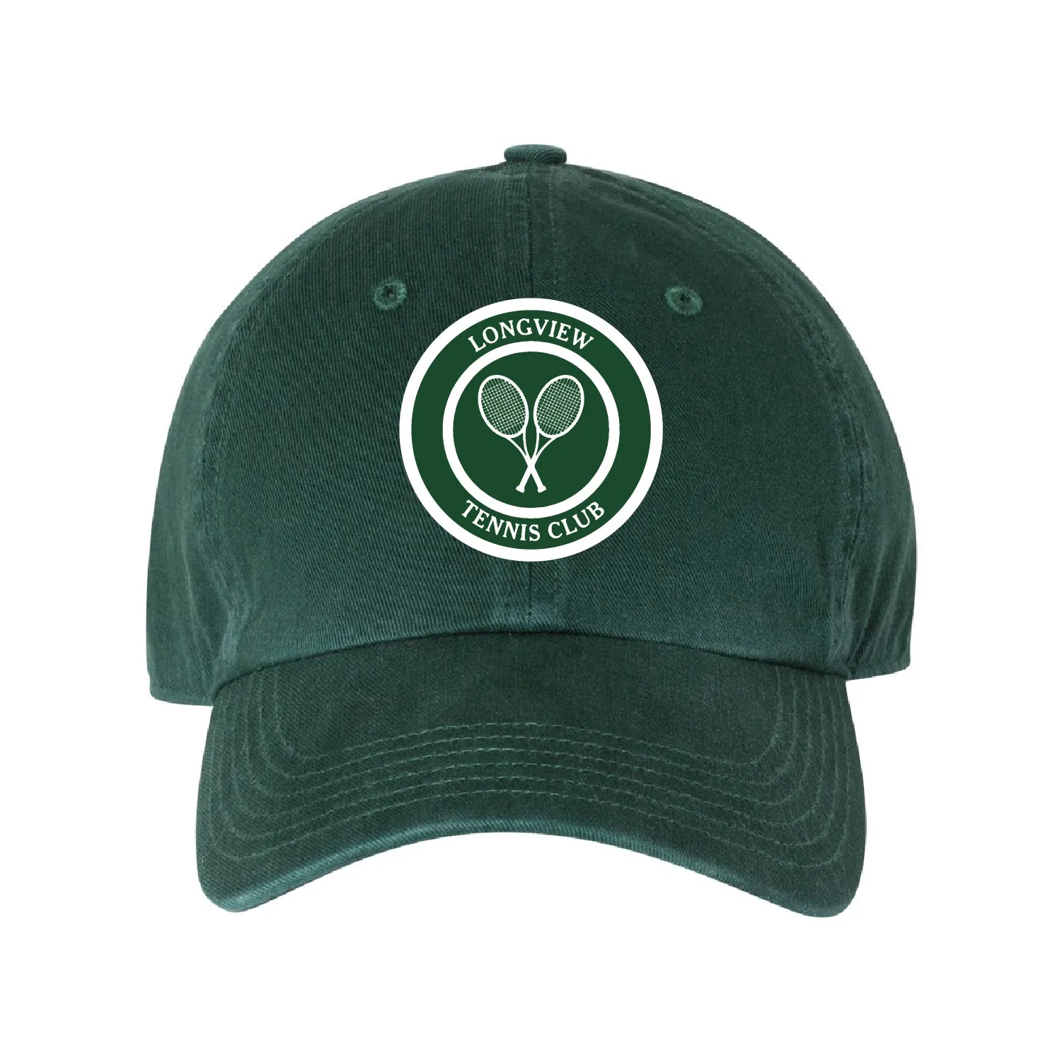 Longview Tennis Washed Dad Hat