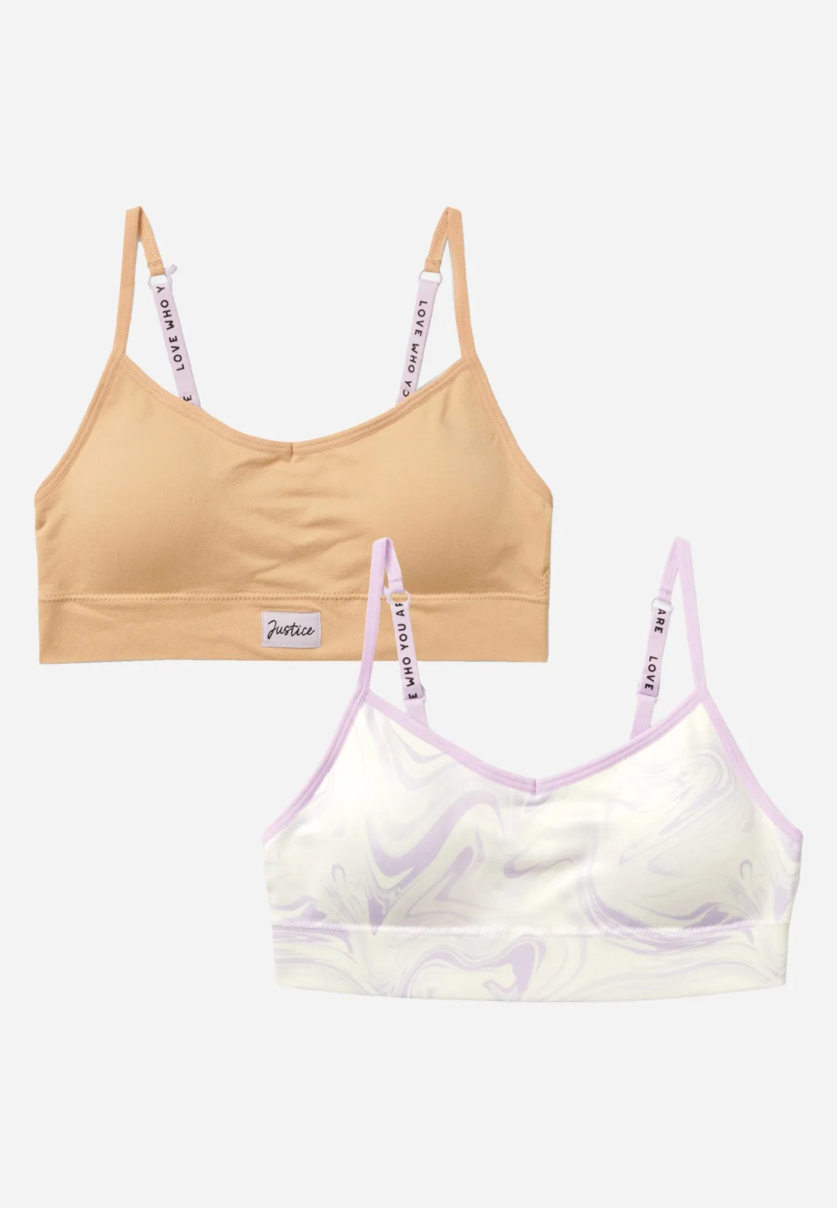 Women's Love Who You Are Bra Set