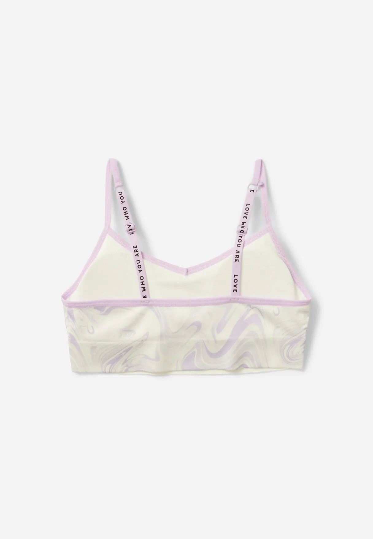 Women's Love Who You Are Bra Set