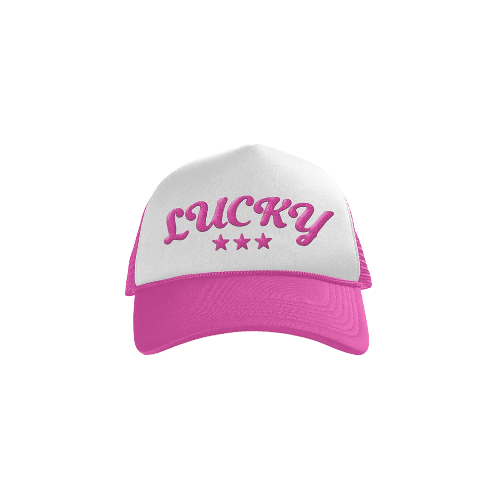 Lucky Pink Mesh Hat