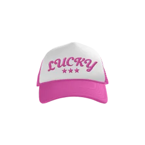 Lucky Pink Mesh Hat