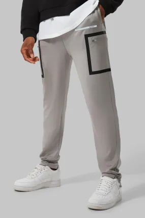 Man Active Performance Cargo Joggers | boohooMAN UK