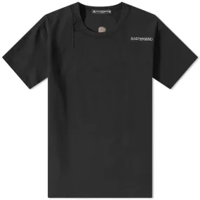 MASTERMIND WORLD Shoulder Patch T-Shirt in Black