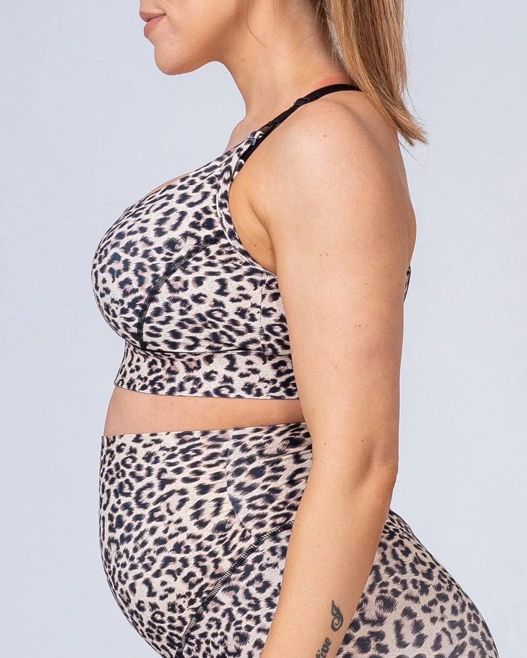 Maternity Bra - Yellow Leopard