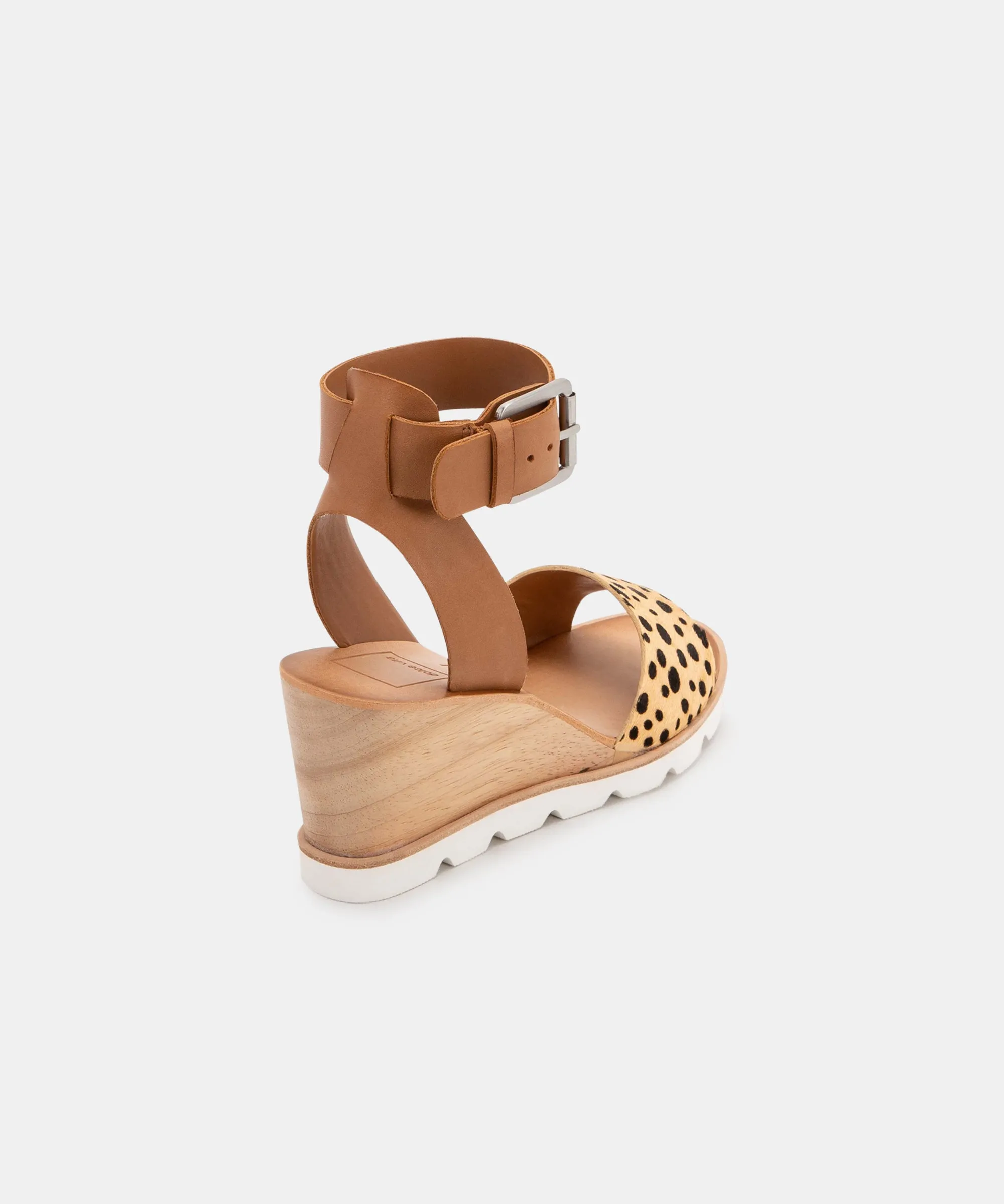 Melika Leopard Wedges