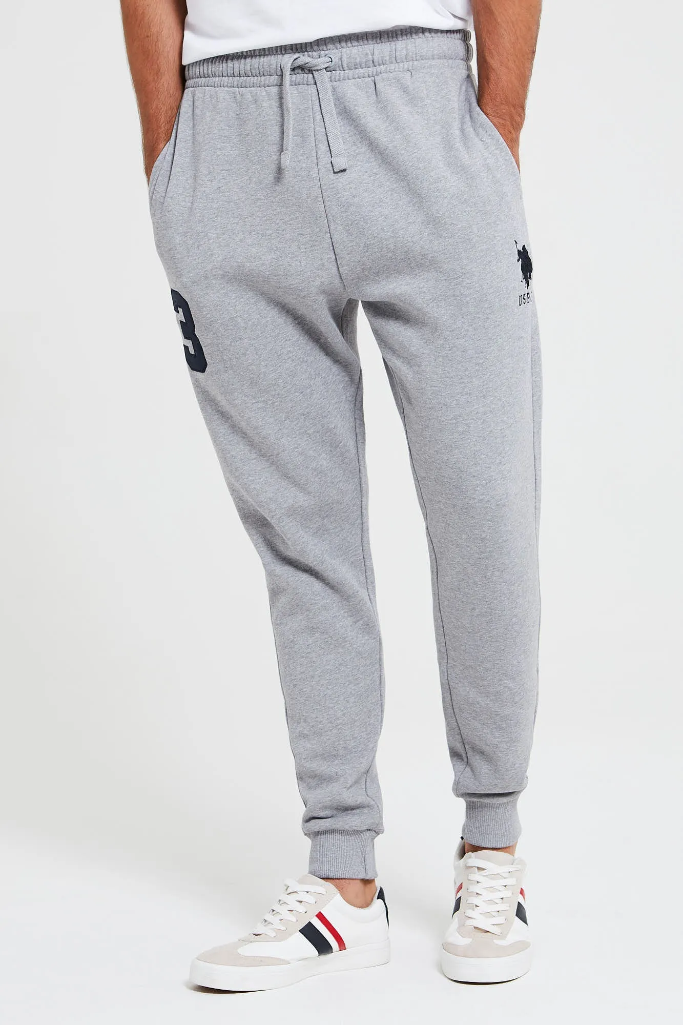 Mens Player 3 Joggers in Vintage Grey Heather