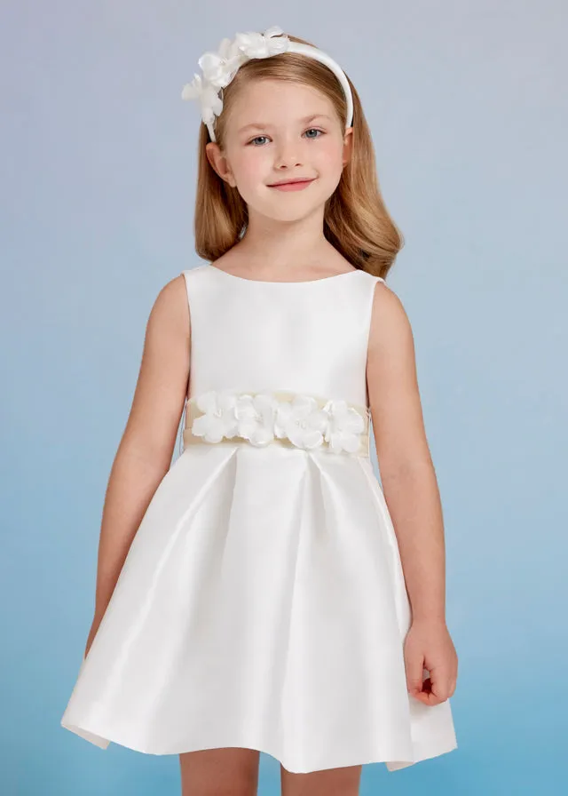 Mikado Flower Girl Dress