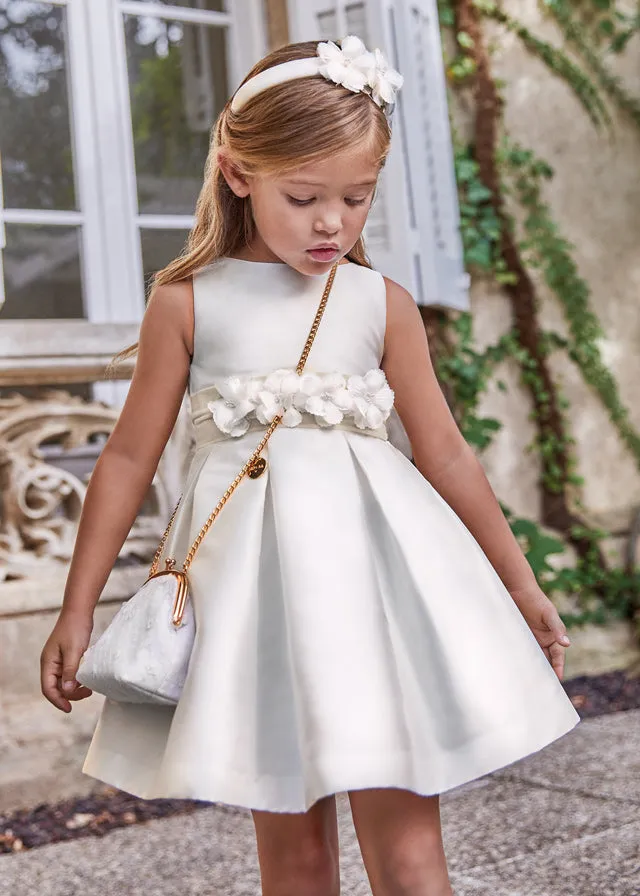 Mikado Flower Girl Dress