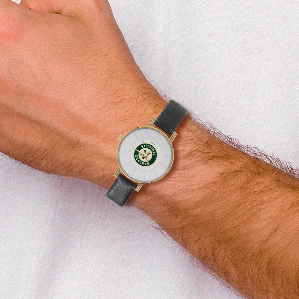 Lunar Watch for Women - Oakland Athletics MLB Theme