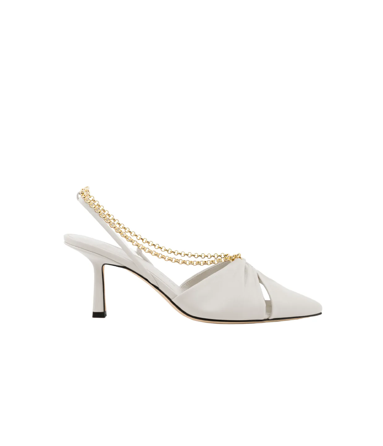 Moliere Pointed Heel in Stone