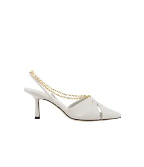 Moliere Pointed Heel in Stone