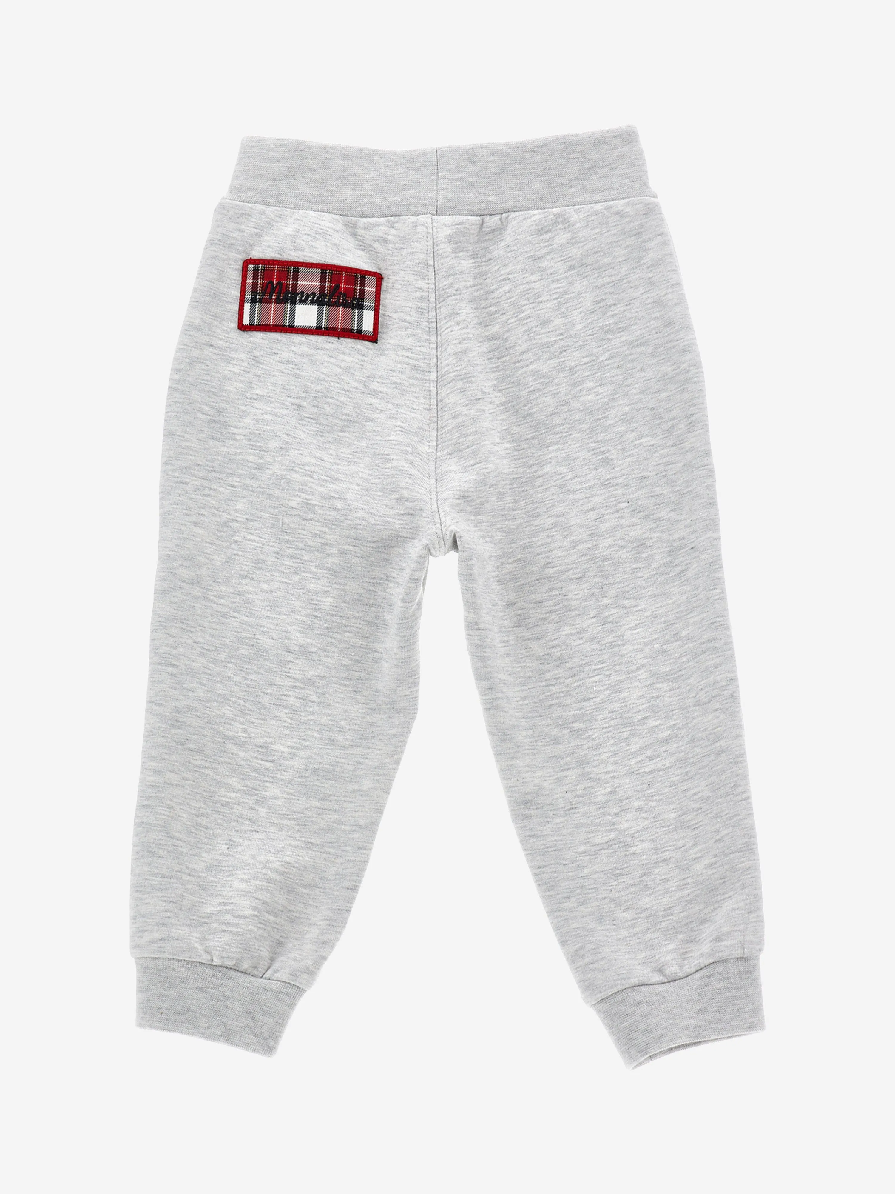 Monnalisa Baby Girls Heart Joggers in Grey