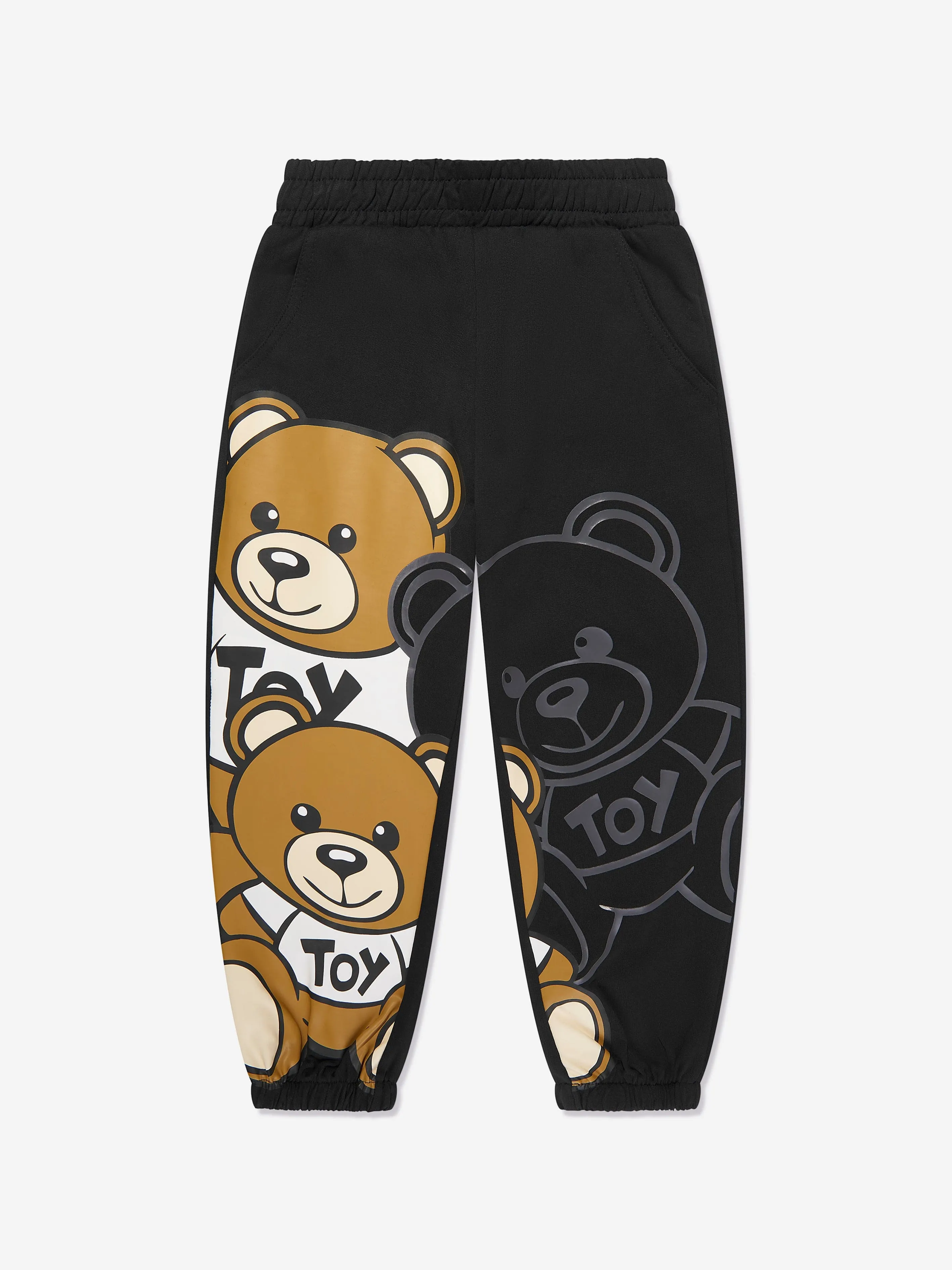 Moschino Kids Teddy Bear Joggers in Green