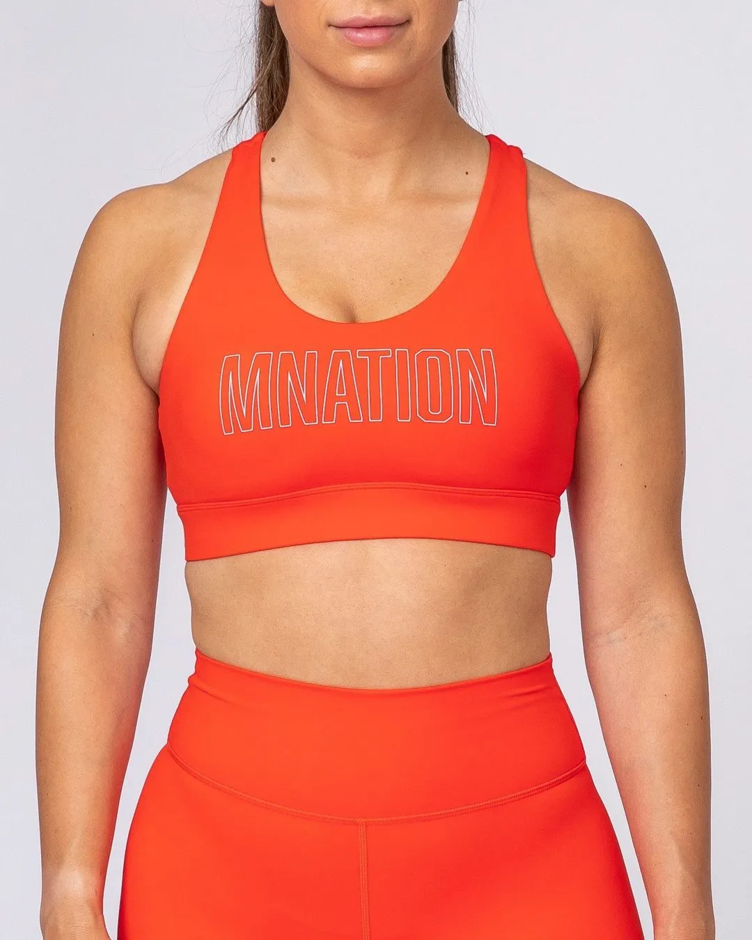 Motion Sculpt Bra - Infrared