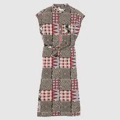 MulticolorPrinted Ladies Dress