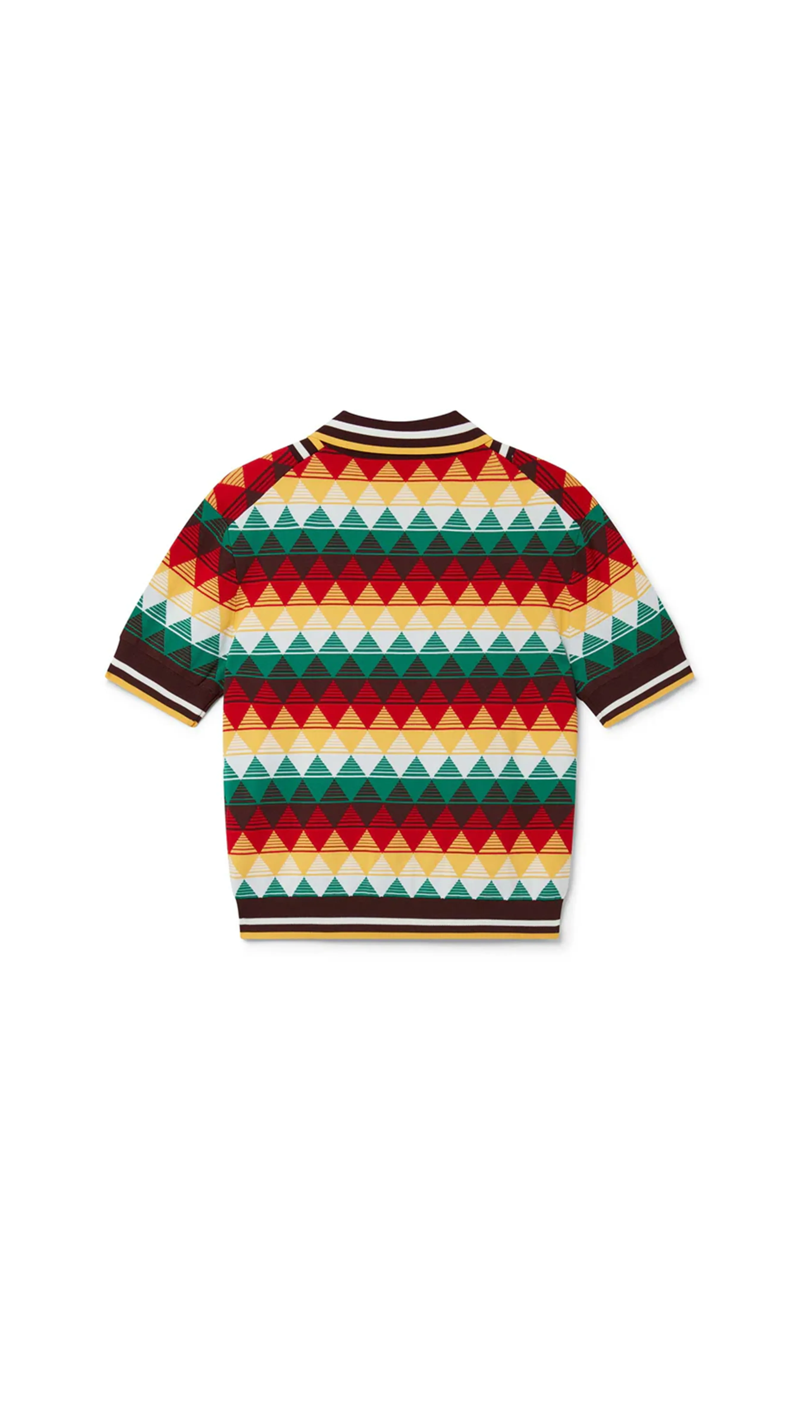 Multicolour Argyle Polo Shirt