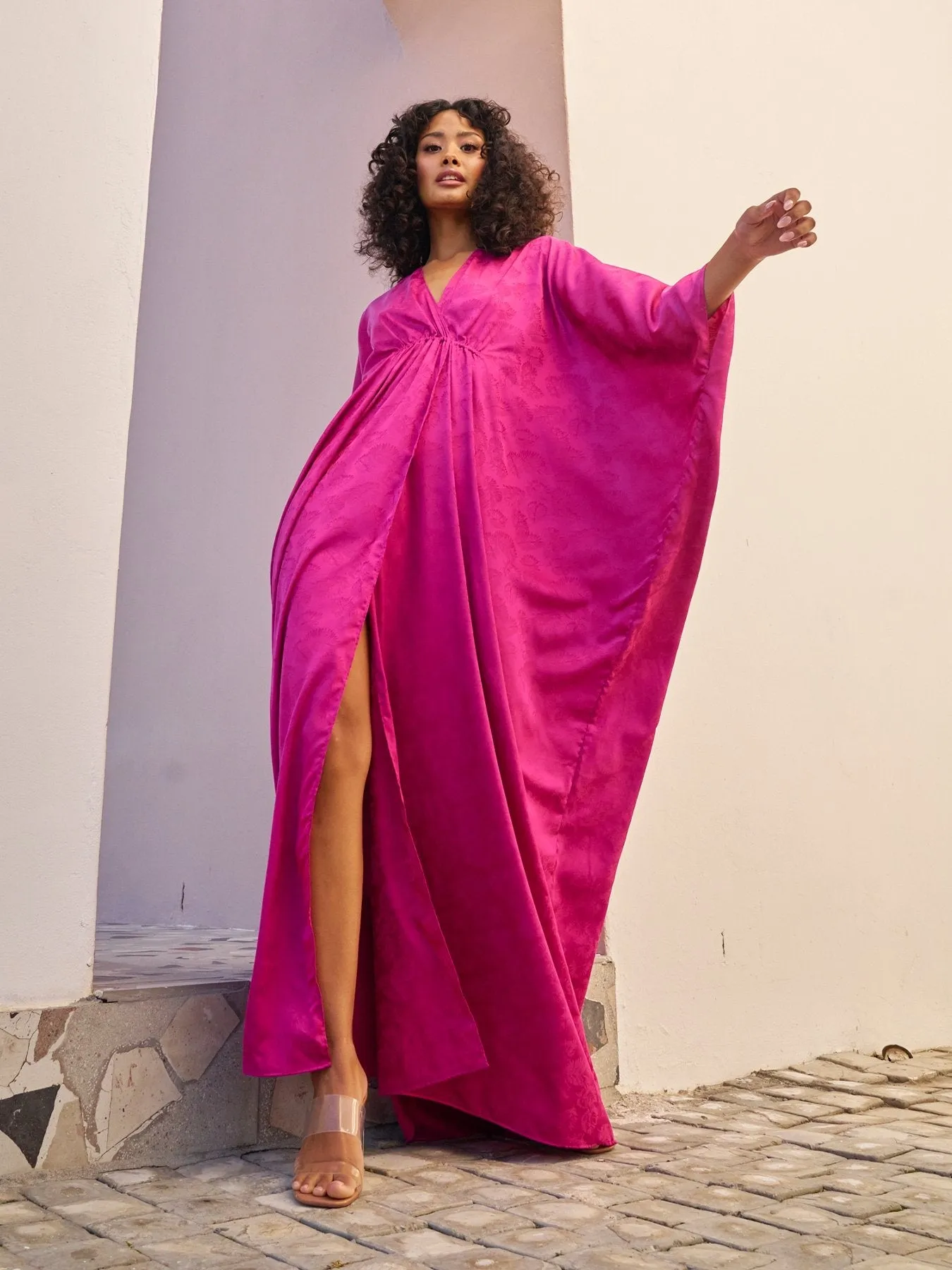 Zeen Fuchsia Naim Dress