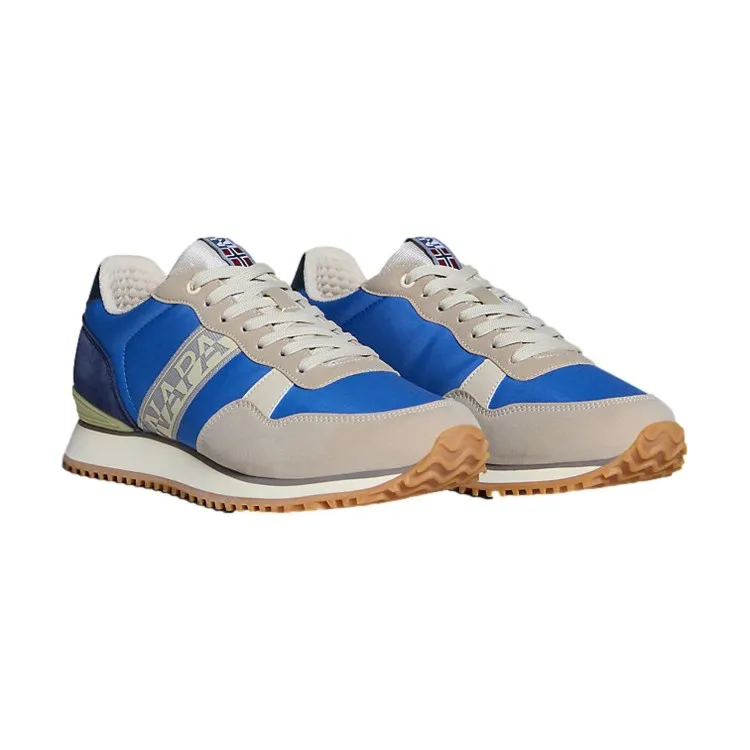 Men's Lace-up Sneakers - Blue