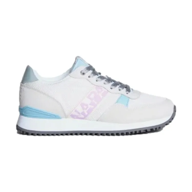 Napapijri Women's Bright White Lace-Up Sneakers S4ASTRA01