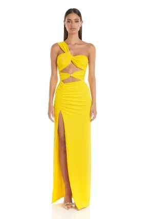 Natalie Maxi Dress Yellow