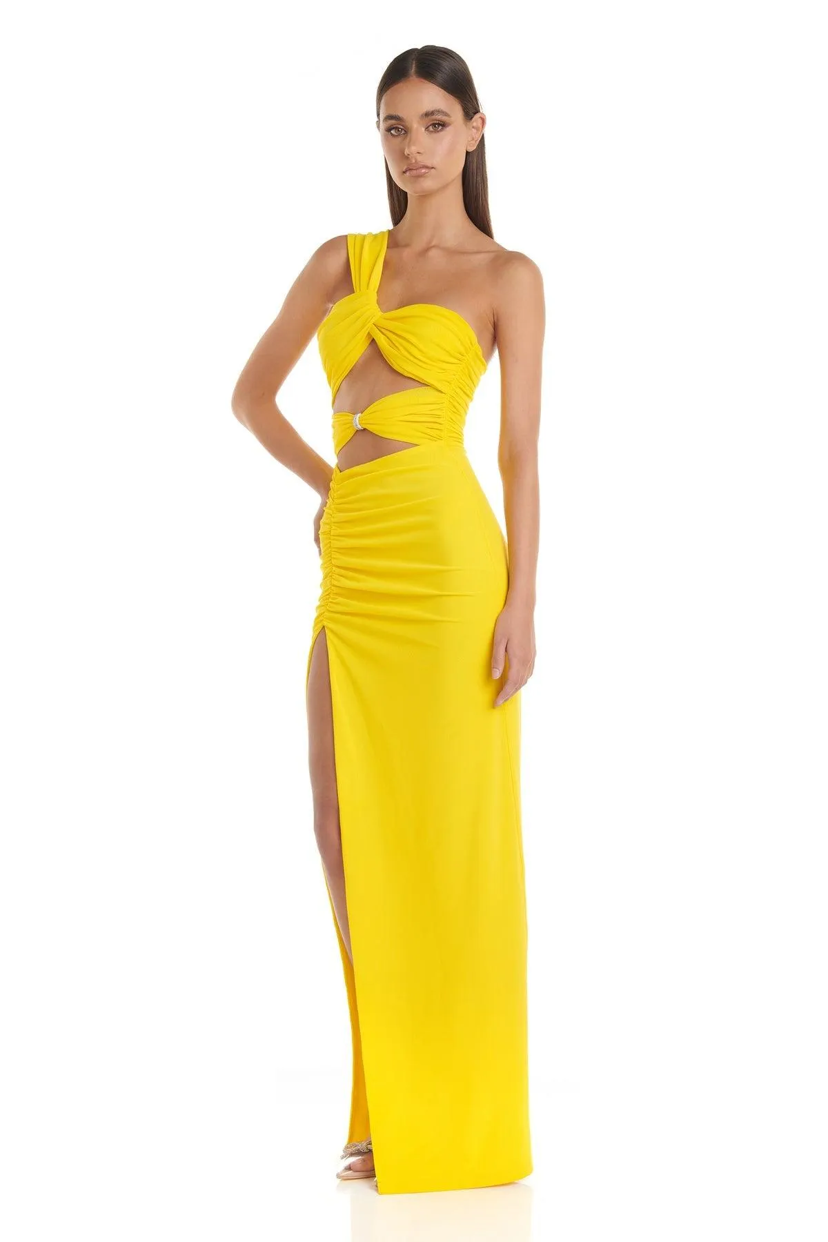 Natalie Maxi Dress Yellow