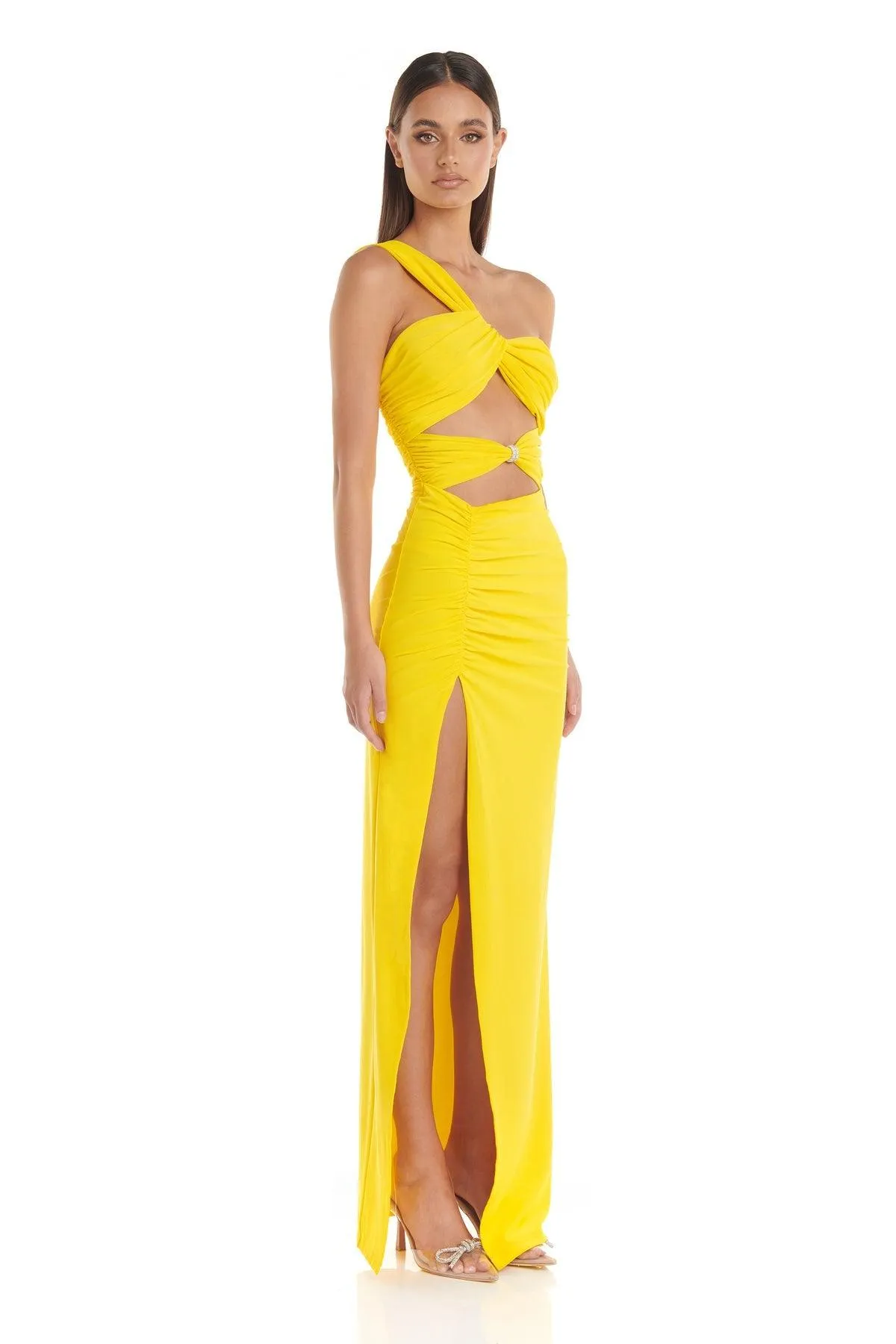 Natalie Maxi Dress Yellow