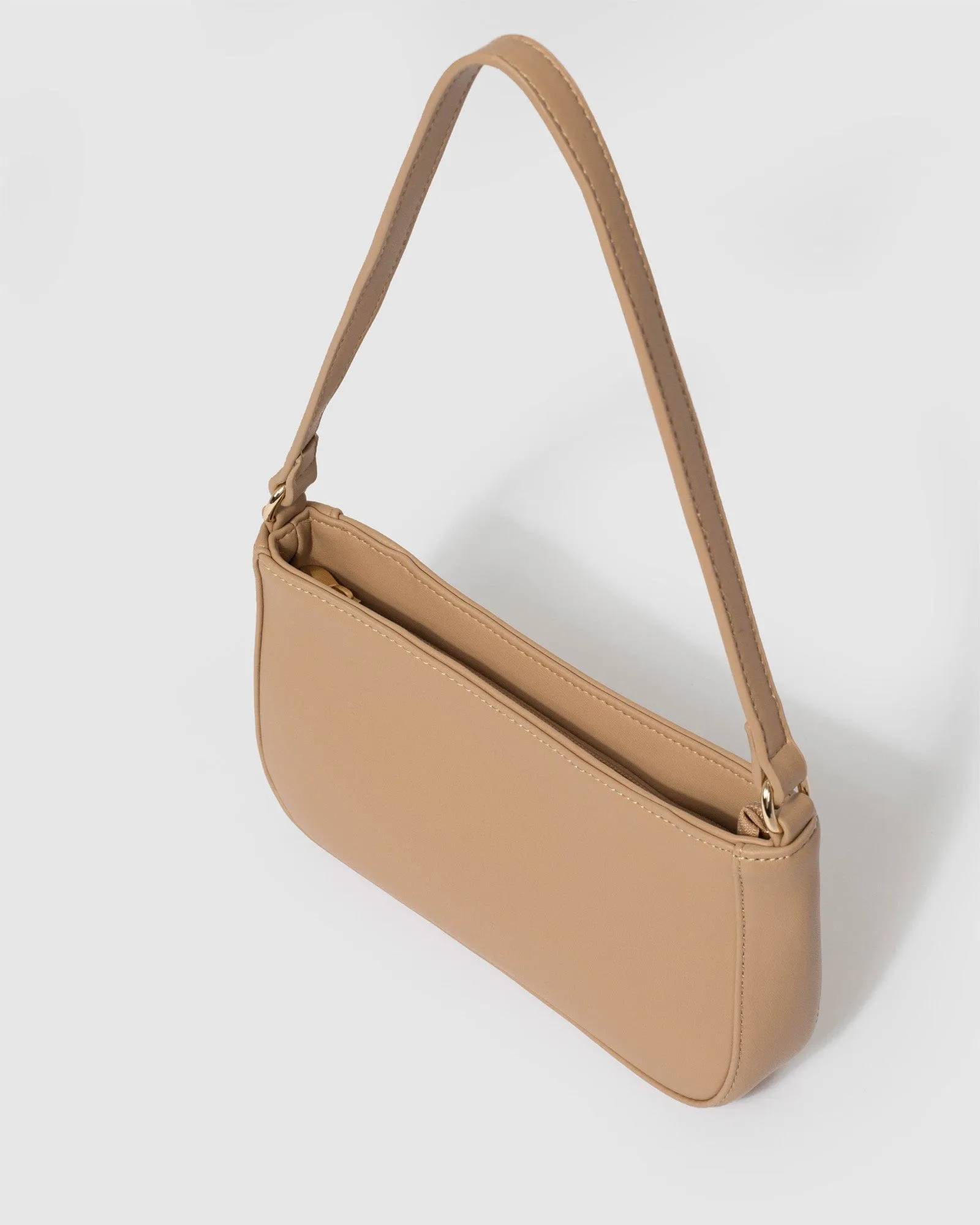 Natural Frankie Shoulder Bag