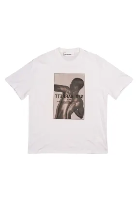 Neil Barrett Easy Dropped Shoulder Body Print white T-Shirt