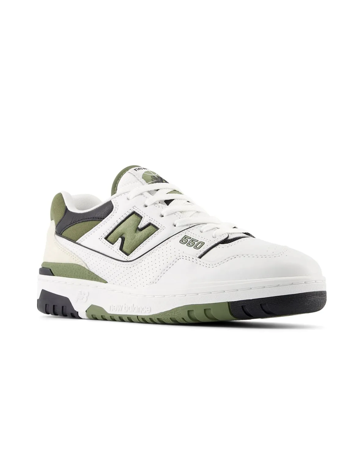 New Balance 550 White Dark Olivine - Shop Now.